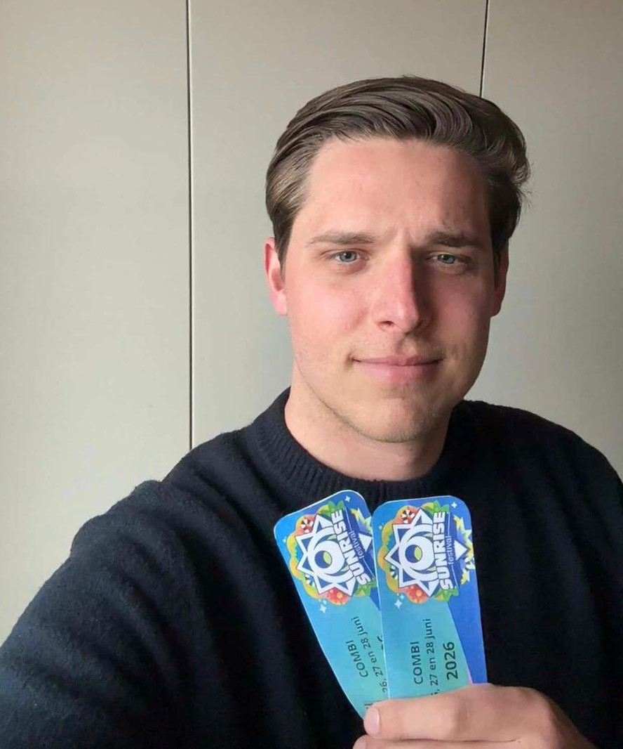 Winnaar Michiel - Combi Sunrise Festival